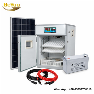 Incubateur solaire pour 176 œufs, économie d'énergie, Machine à couver, retourneur d'œufs de poule entièrement automatique