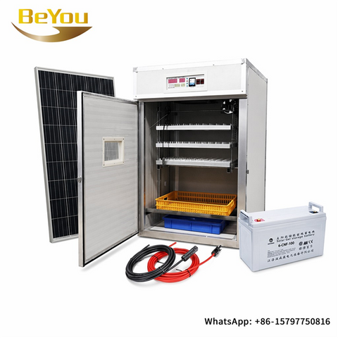Hot Products Incubateur et couveuse d'œufs entièrement automatique à énergie solaire 264