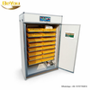 Incubateur d'œufs agricole entièrement automatique, haute productivité, pour oiseaux, poulet, canard, émeu, oie, autruche, capacité de 1408 œufs, double puissance