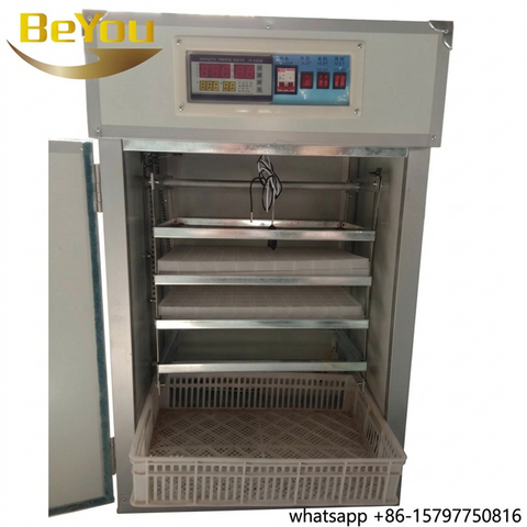 Incubateur d'œufs à taux d'éclosion élevé 220V, capacité de 352 œufs de poule, rotation automatique, double alimentation, utilisation agricole multifonctionnelle