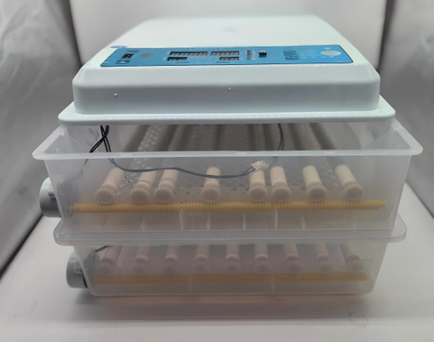 Mini incubateur d'œufs en plastique automatique 96/112/120, avec couveuse industrielle à énergie solaire pour poulet, oie, canard et oiseau