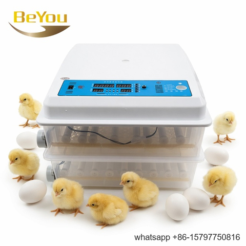 Incubateur automatique industriel d'oeufs de la productivité élevée 96/112/120 pour le canard de poulet d'oiseau