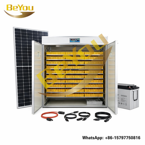Nouveau Tournage automatique des œufs 5280, incubateur d'œufs solaire PP, taux d'éclosion 98% pour autruche, oiseau, Reptile, émeu, dinde, oie